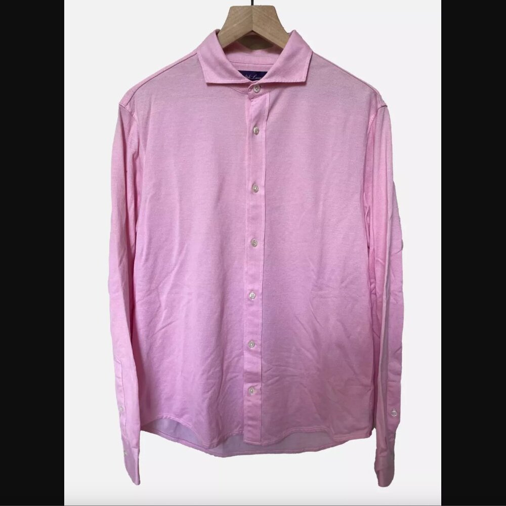 Ralph Lauren Purple Label Pink Casual Button Down Shirt